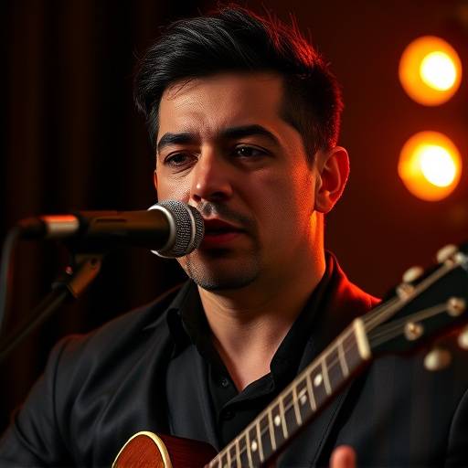 Professional headshot of musician Michael Rodriguez